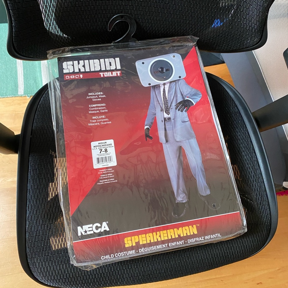 Skibidi Toilet Speakerman Kid’s Costume
